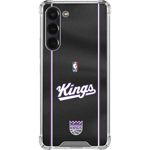 NBA Sacramento Kings Jersey Galaxy S24 FE Clear Case